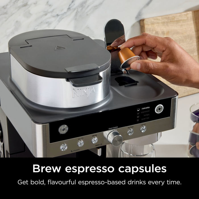 Ninja Prestige Dualbrew System 2-in-1 Coffee Machine | CFN802UK
