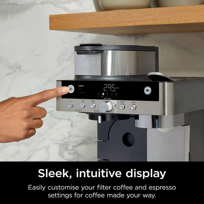 Ninja Prestige Dualbrew System 2-in-1 Coffee Machine | CFN802UK