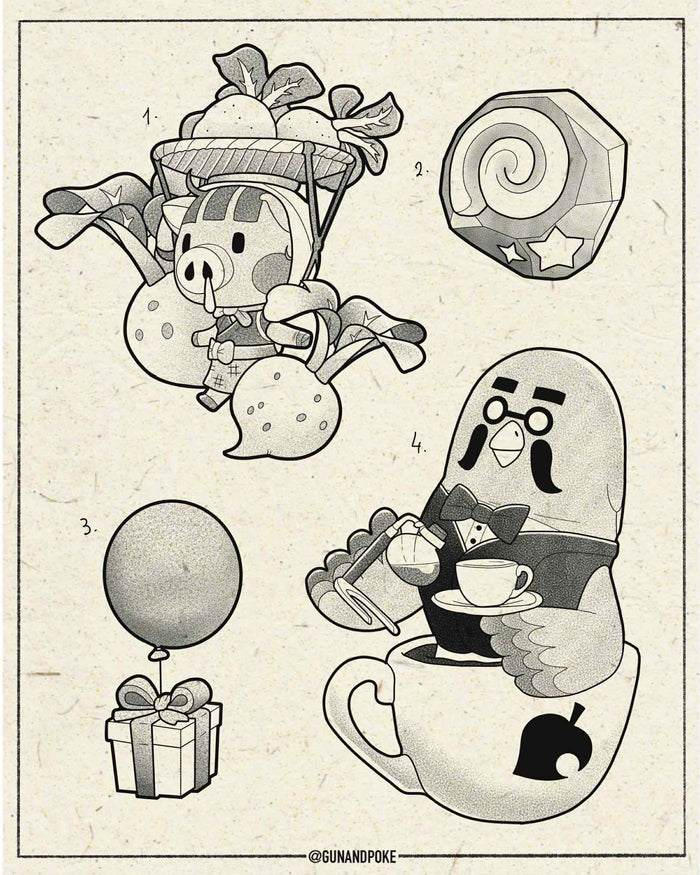 Nintendo inspired designs by Amy (2025)