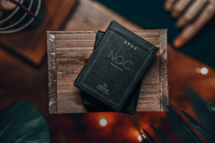 NOC Pro 2021 - Jet Black Playing Cards by HOPC