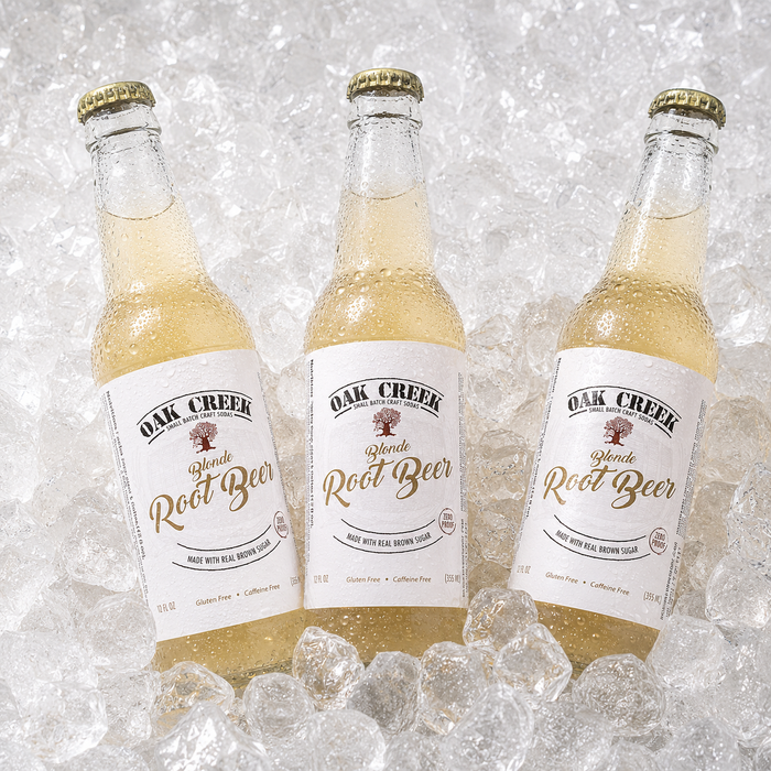 Oak Creek Blonde Root Beer Soda