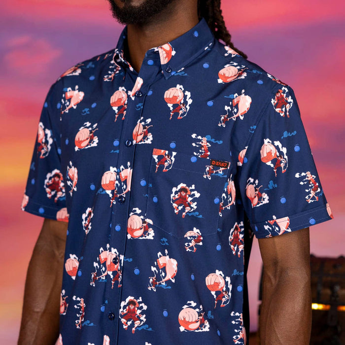 RSVLTS One Piece Short Sleeve Shirt One Piece "Gear Second" – KUNUFLEX Short Sleeve Shirt One Piece "Gear Second" – KUNUFLEX Short Sleeve Shirt