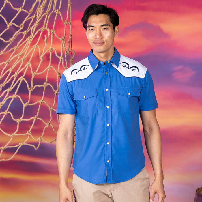 RSVLTS One Piece Roper Short Sleeve Shirt One Piece "Justice" – Roper Short Sleeve Shirt One Piece "Justice" – Roper Short Sleeve Shirt