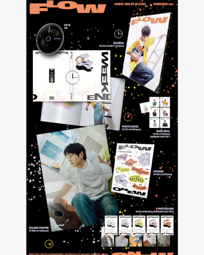 ONEW (SHINee) - 3RD MINI ALBUM [FLOW] (2 Versions)