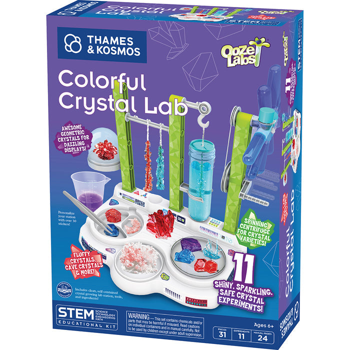 Ooze Labs: Colorful Crystal Lab STEM Thames & Kosmos