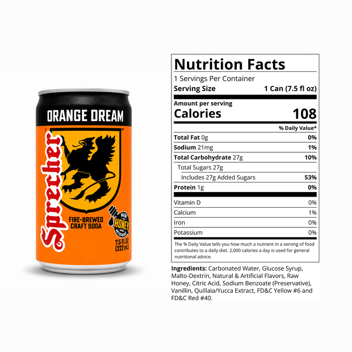 Orange Dream Mini Cans