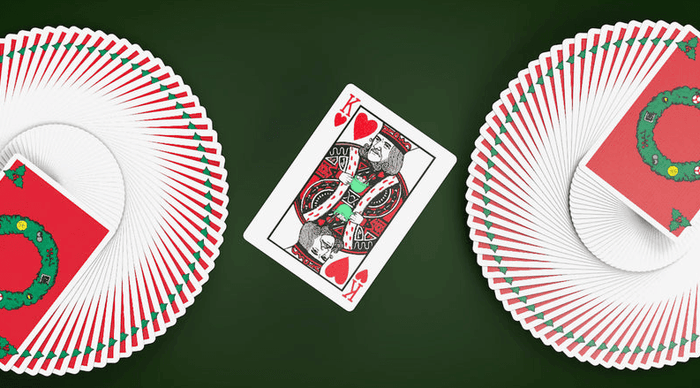 Orbit Christmas V2 Playing Cards Playing Cards by Orbit Brown