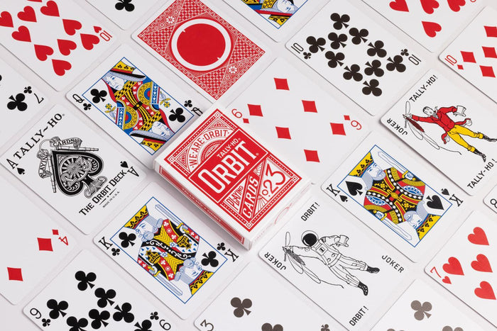 ORBIT X TALLY HO - OFFICIAL COLLAB DECK Playing Cards by Orbit Brown
