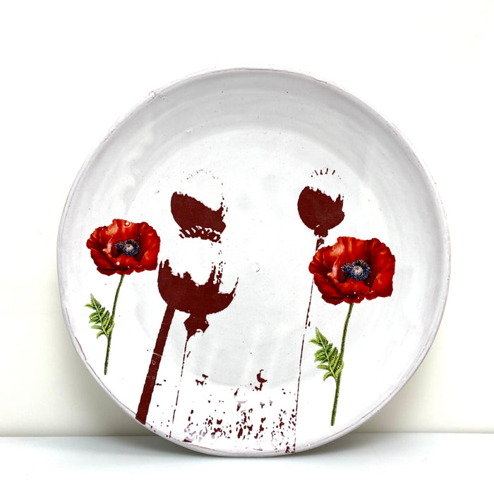 Original poppy plate
