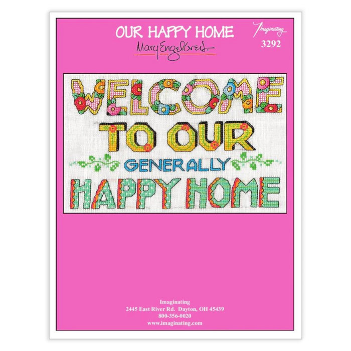 Our Happy Home Counted Cross Stitch Leaflet