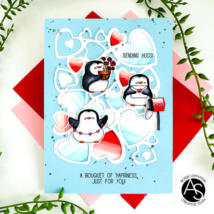 Penguin Love Stamp & Die Bundle