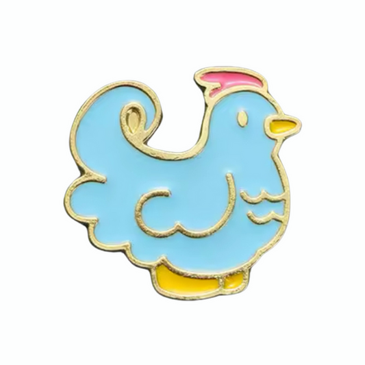 💐 Pin: Big Blue Chicken * NEW