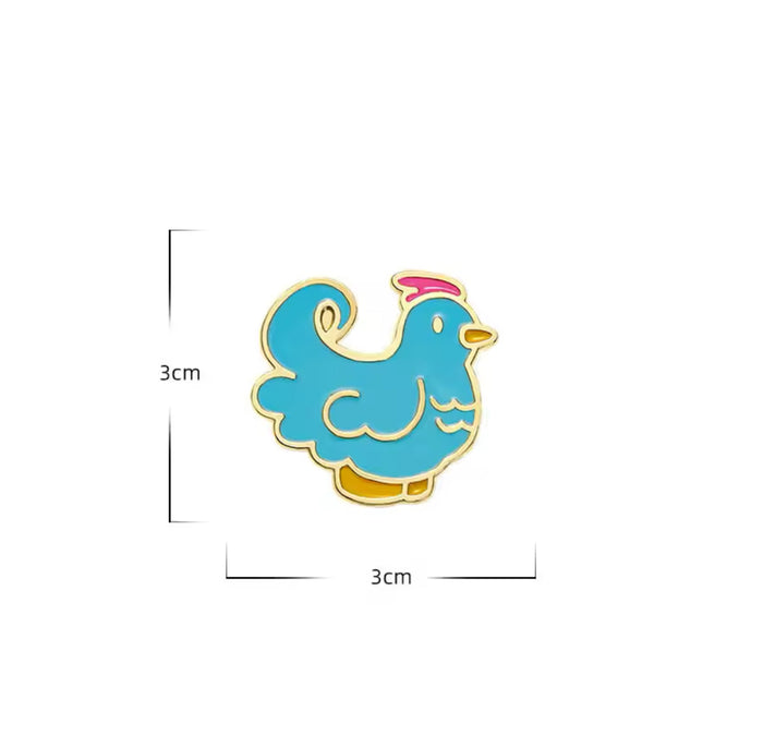 💐 Pin: Big Blue Chicken * NEW