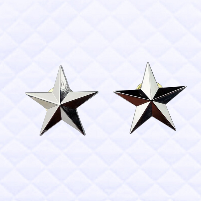 💐 Pin Set: Stars - Silver • NEW