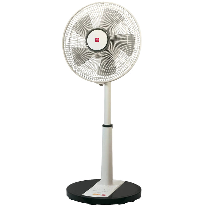Stand fan on a white background