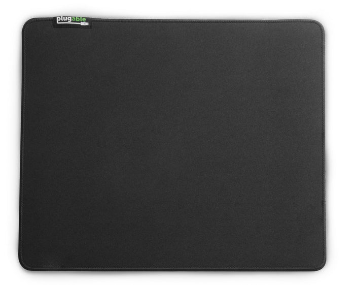 Plugable MP-SCL performance mouse pad with polyester micro-weave hybrid surface.