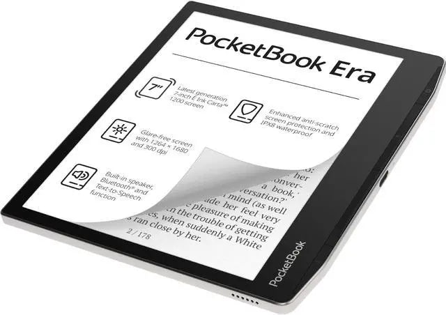 PocketBook Era - 7" E-Reader - Stardust Silver | 253-PB700-U-16-WW