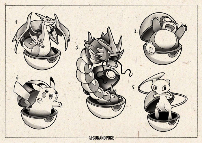 Pokemon inspired designs by Amy (2025)