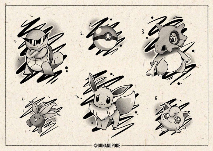 Pokemon inspired designs by Amy (2025)