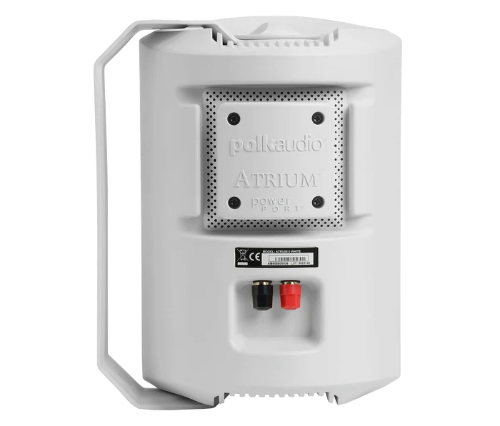 Polk Atrium 6 All-weather Outdoor Loudspeakers Pair White White