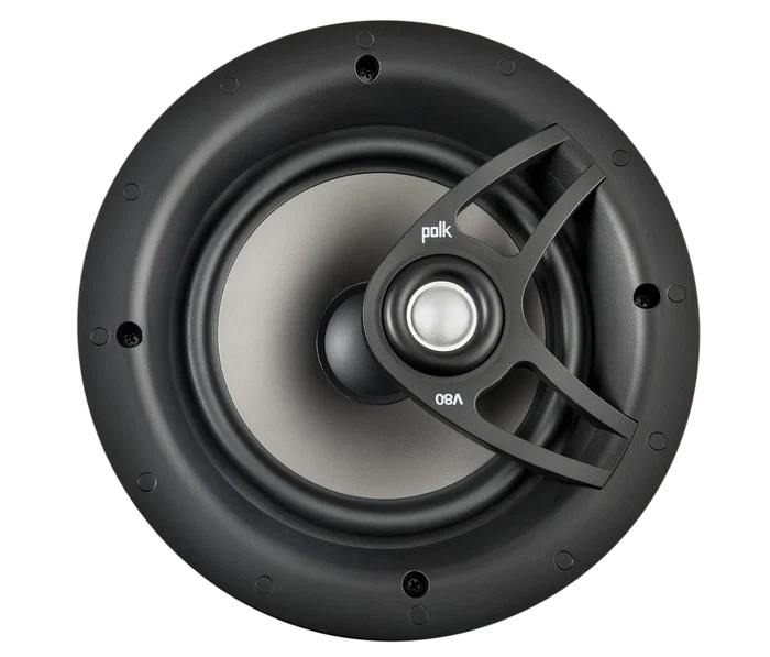 Polk V80 Vanishing In-Ceiling Single Speaker with 8inch Driver
