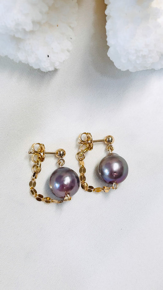 Poolside earrings - Edison Pearl