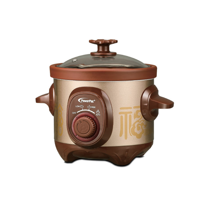 PowerPac 1.5L Slow Cooker with Ceramic Pot (PPSC15)