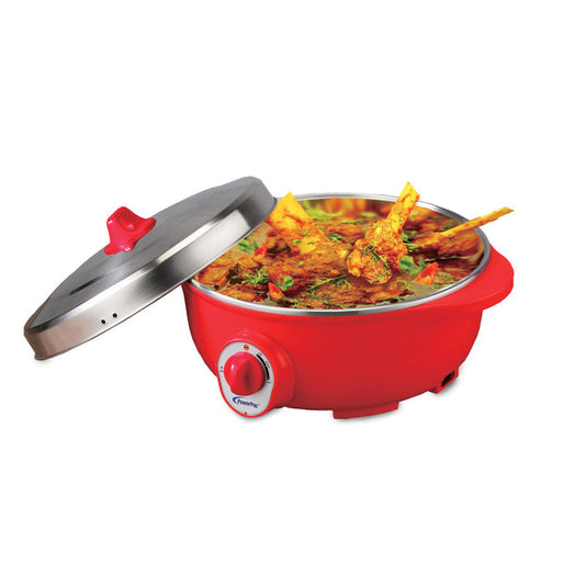 PowerPac 4.5L Electric Steamboat Hot Pot with Stainless steel inner pot (PPEC813)