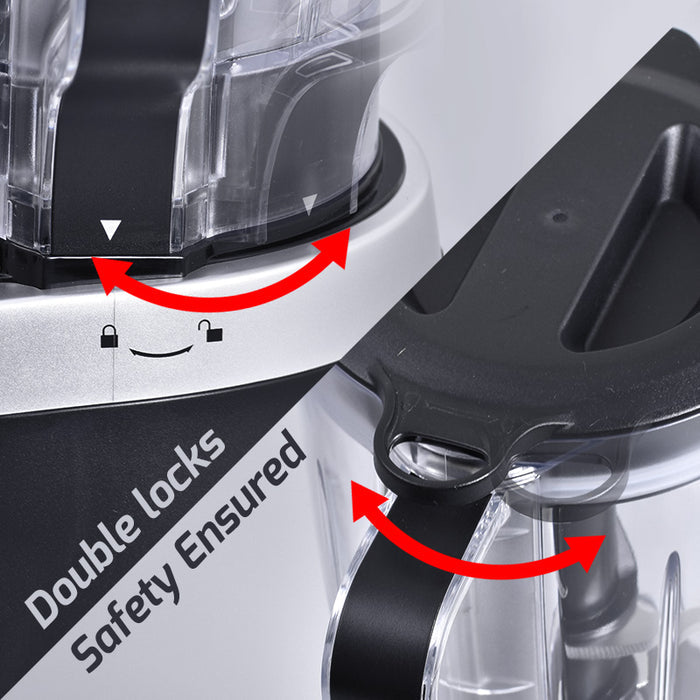 PowerPac Professional High Power Blender, Bubble Tea Blender with 6 Stainless Steel Blades (PPBL600)