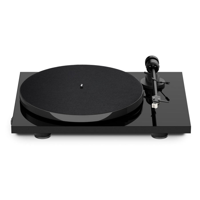 Pro-Ject E1 Phono Belt Driven Turntable with Built-in Phono Preamp - Black Black