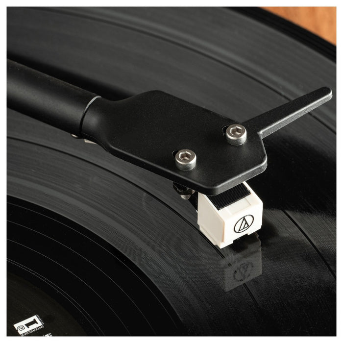 Pro-Ject E1 Phono Belt Driven Turntable with Built-in Phono Preamp - Black Black