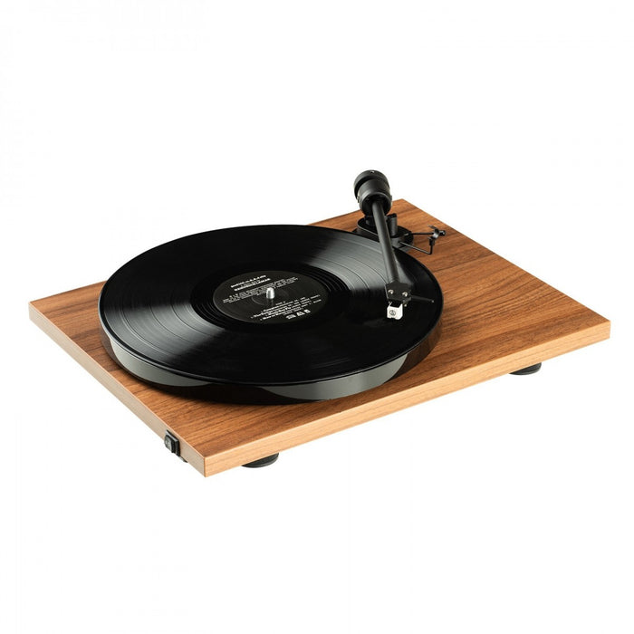 Pro-Ject E1 Plug & Play Entry Level Standard Turntable - Walnut Walnut