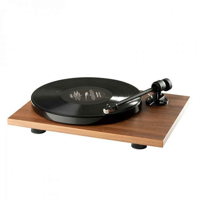 Pro-Ject E1 Plug & Play Entry Level Standard Turntable - Walnut Walnut