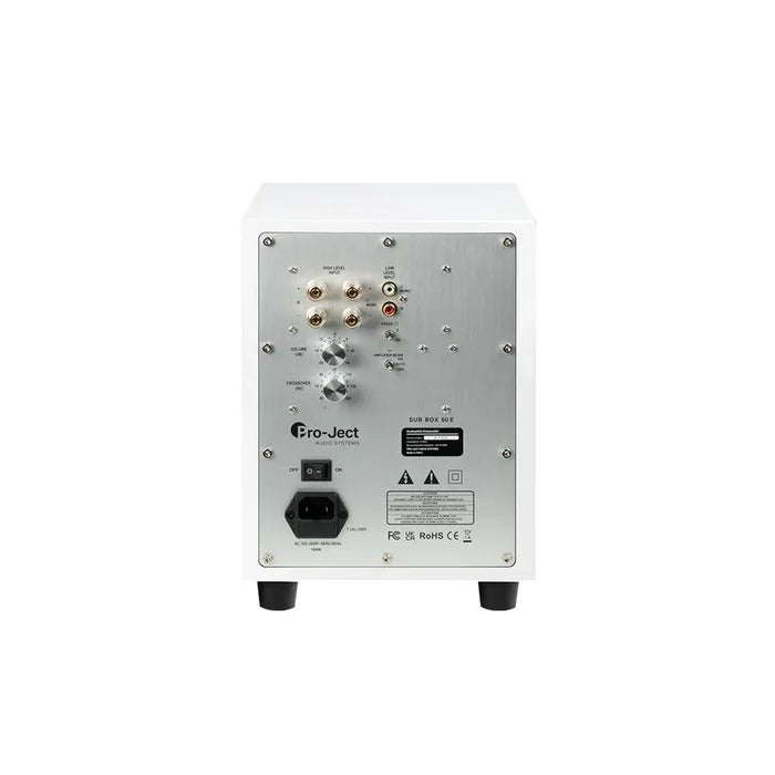 Pro-Ject Sub Box 50 E 5 inch Active Subwoofer White White
