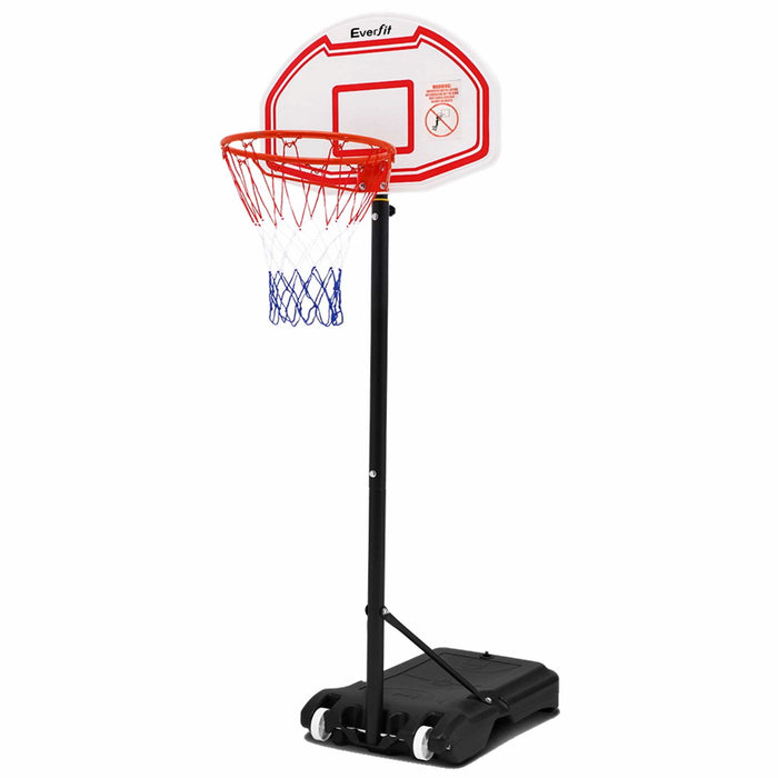 Pro Portable Basketball Stand System Hoop Height Adjustable Net Ring -Home Living Store - -