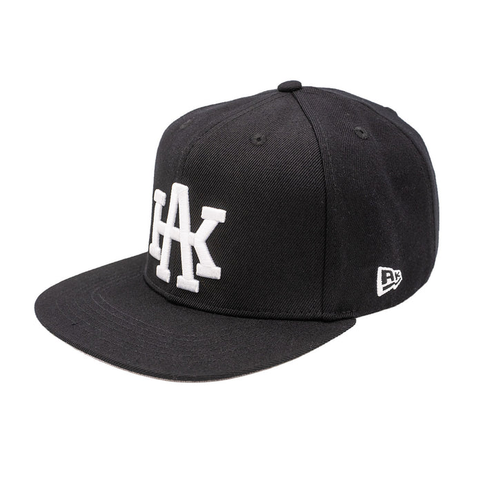 Protect Your Turf AK Monogram Black Snapback Hat