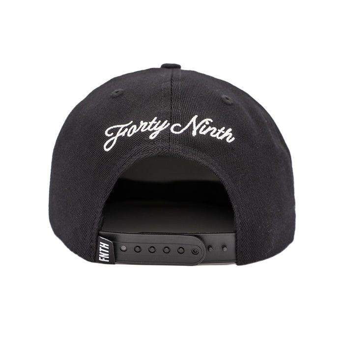 Protect Your Turf AK Monogram Black Snapback Hat