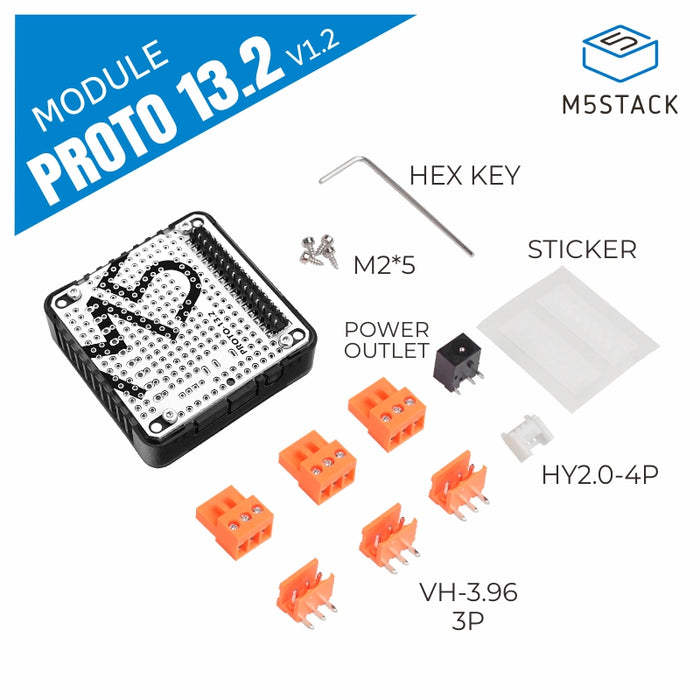 Proto Pegboard Module - 13.2 - m5stack-store