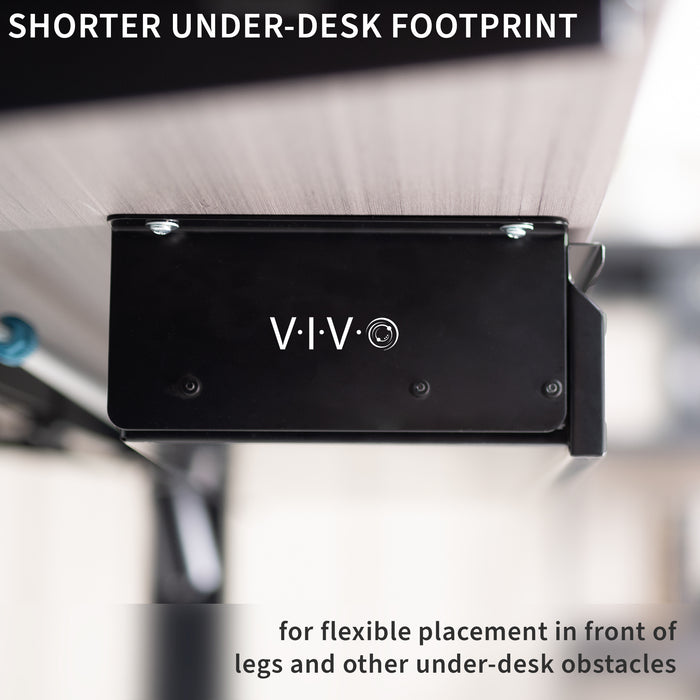 Sturdy extra long pullout under desk organizer drawer for office storage and organization.