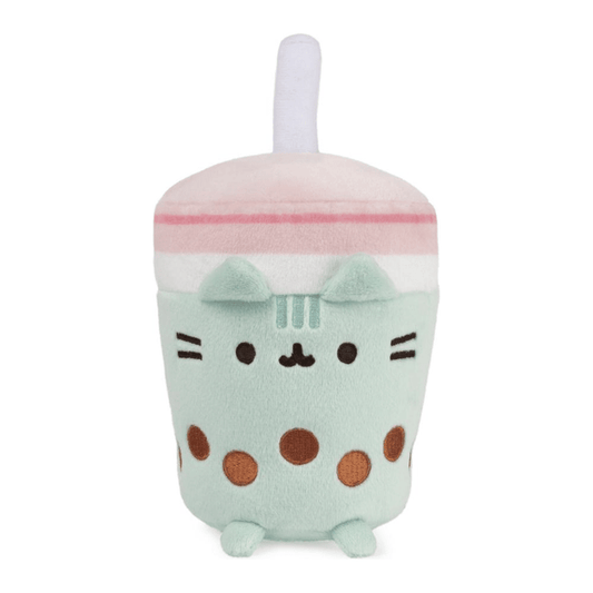 Pusheen 6 Inch Boba Tea Sips Plush Toy by GUND - Owl & Goose Gifts