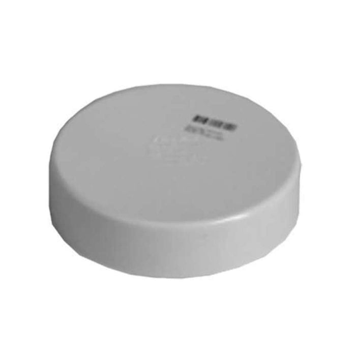 PVC Waste Push On Cap 80mm