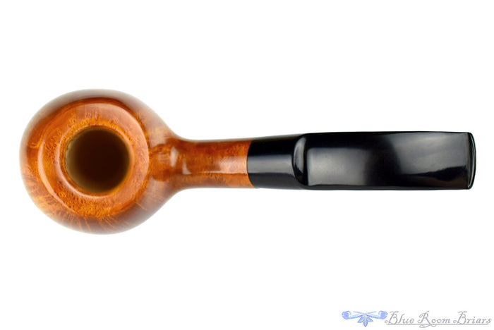 RC Sands Pipe 3/4 Bent Saddled Tomato, Blue Room Briars, apple, danish school, chuck sands, straight grain, smooth, birdseye, saddle, saddle stem, half bent, one half bent, bent, bent tomato, ohio, natural, artisan pipe, new pipe, production pipe, factory pipe, budget pipe, briar, briar pipe, tobacco pipe, wood pipe, wooden pipe, briar-pipe, smoking pipe, smoking hobby, ebonite, vulcanite, pipe stem, pipe mortise, stem, mortise, button, draft hole, grain, estate pipe, estate, refurbished, used p