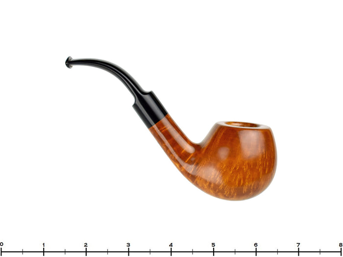 RC Sands Pipe 3/4 Bent Saddled Tomato, Blue Room Briars, apple, danish school, chuck sands, straight grain, smooth, birdseye, saddle, saddle stem, half bent, one half bent, bent, bent tomato, ohio, natural, artisan pipe, new pipe, production pipe, factory pipe, budget pipe, briar, briar pipe, tobacco pipe, wood pipe, wooden pipe, briar-pipe, smoking pipe, smoking hobby, ebonite, vulcanite, pipe stem, pipe mortise, stem, mortise, button, draft hole, grain, estate pipe, estate, refurbished, used p