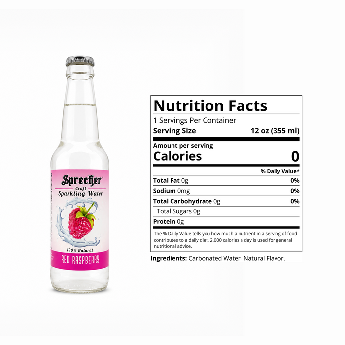 Red Raspberry Sparkling Water