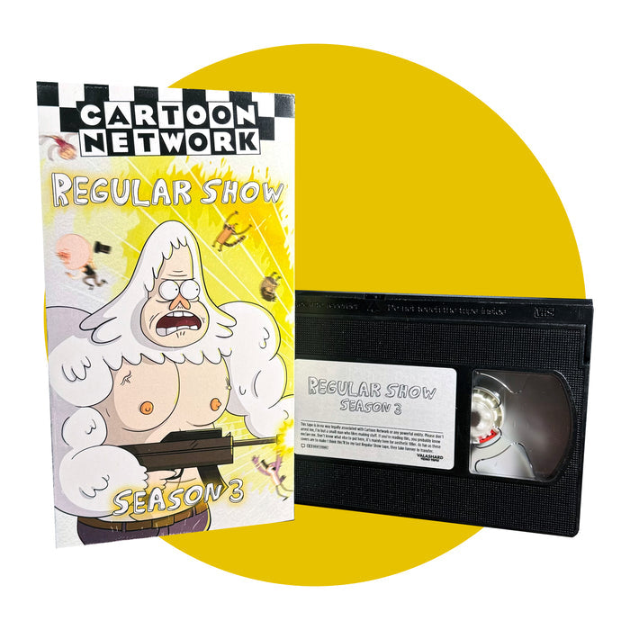 REGULAR SHOW SEASON 3 VHS
