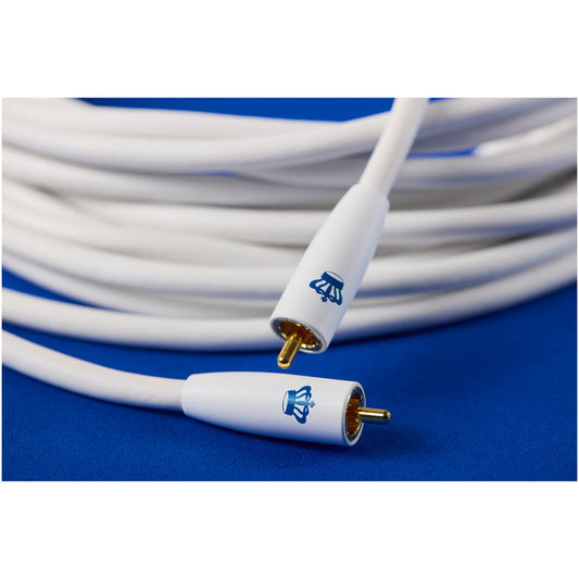 REL Commander .1/LFE 5 Metre Subwoofer Cable White 5 Metre