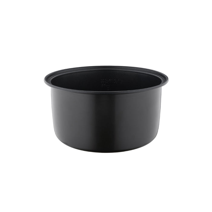 Black nonstick replacement inner pot for Cuckoo rice cookers. (INNERPOT-CR-3055)