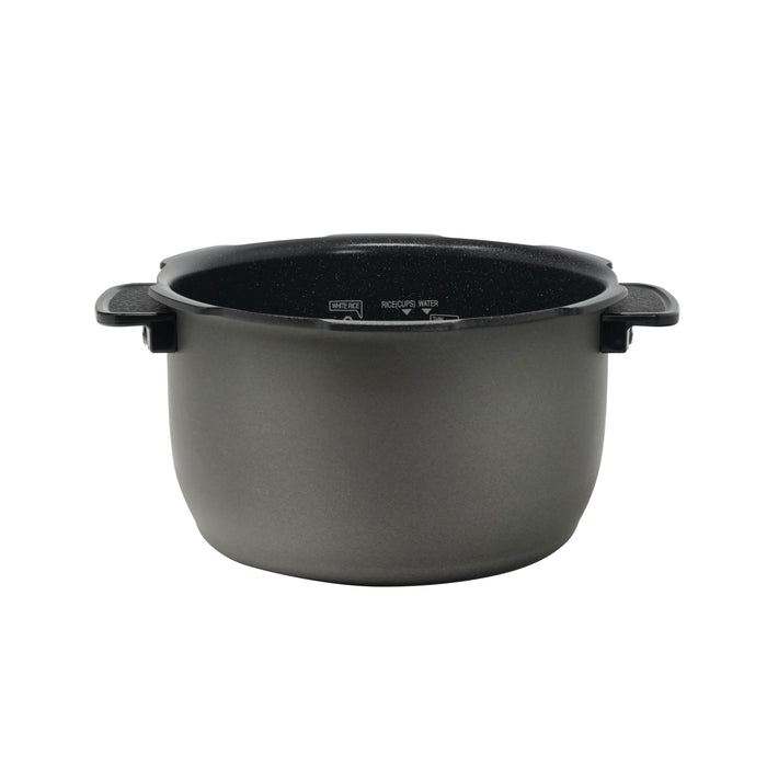 Cuckoo nonstick replacement inner pot with side handles. (INNERPOT-CRP-ST06)