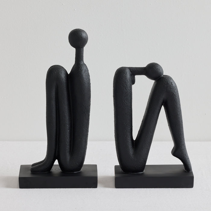 REST AWHILE BOOKEND SET - HOME DECORATION - 01