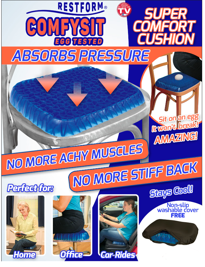 Restform Comfysit Cushion - TVShop